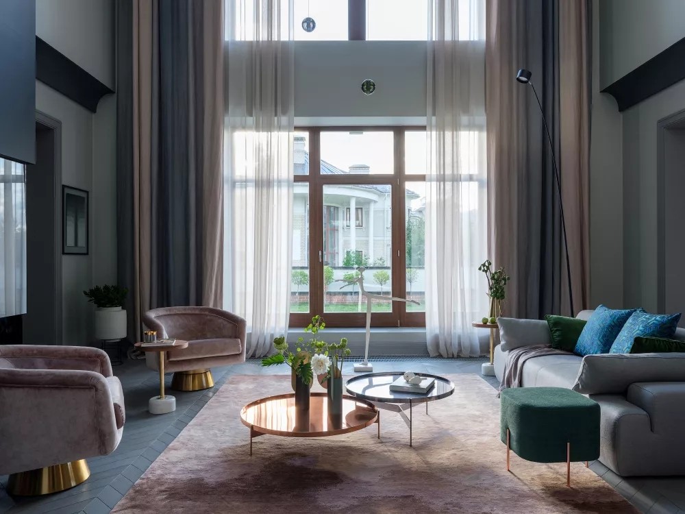 莫斯科优雅轻奢风的别墅-35