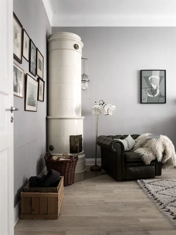 1915 年经典建筑中的复古温馨一居-2