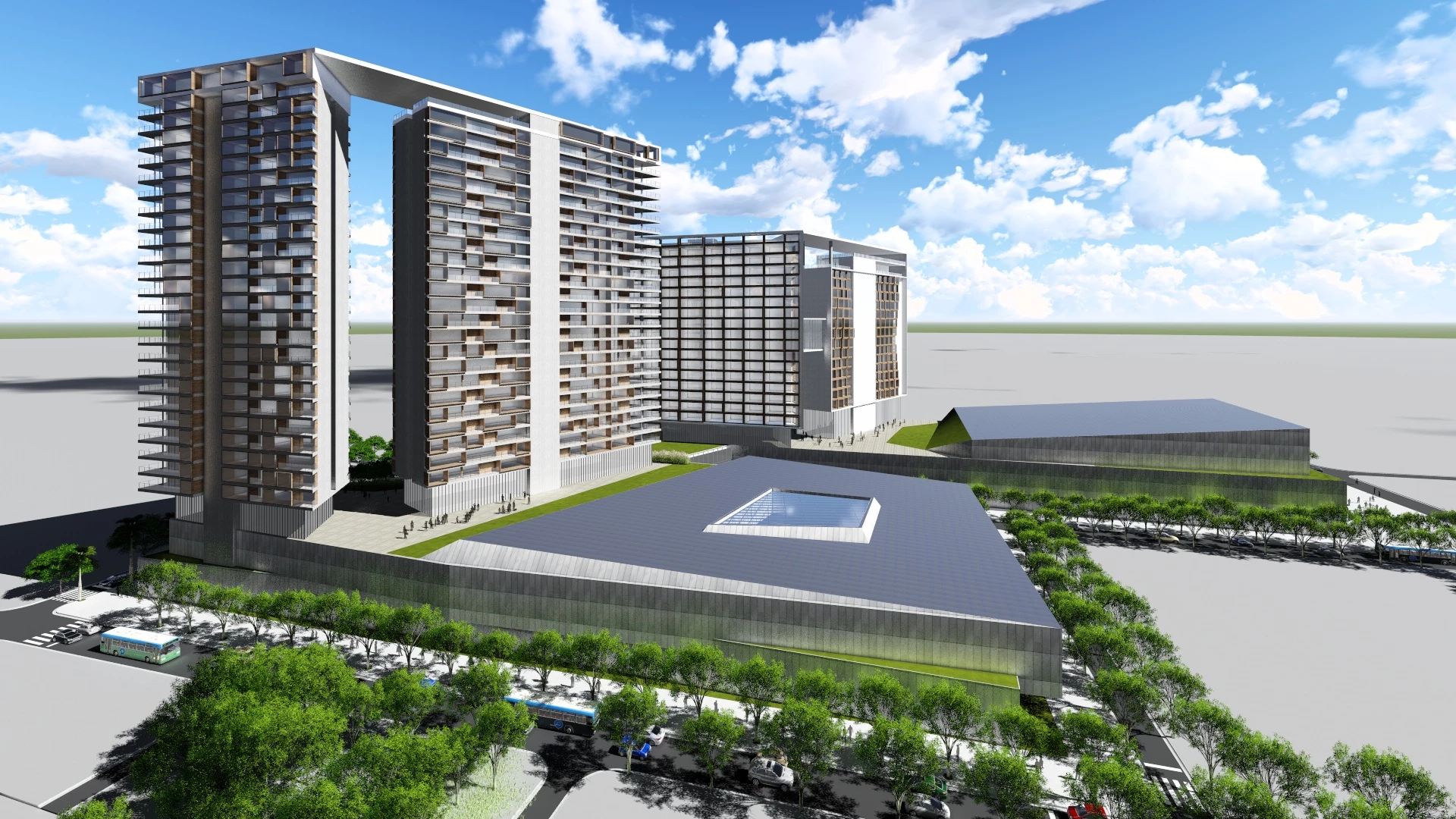 巴西 Indaiatuba 混合用途建筑-14