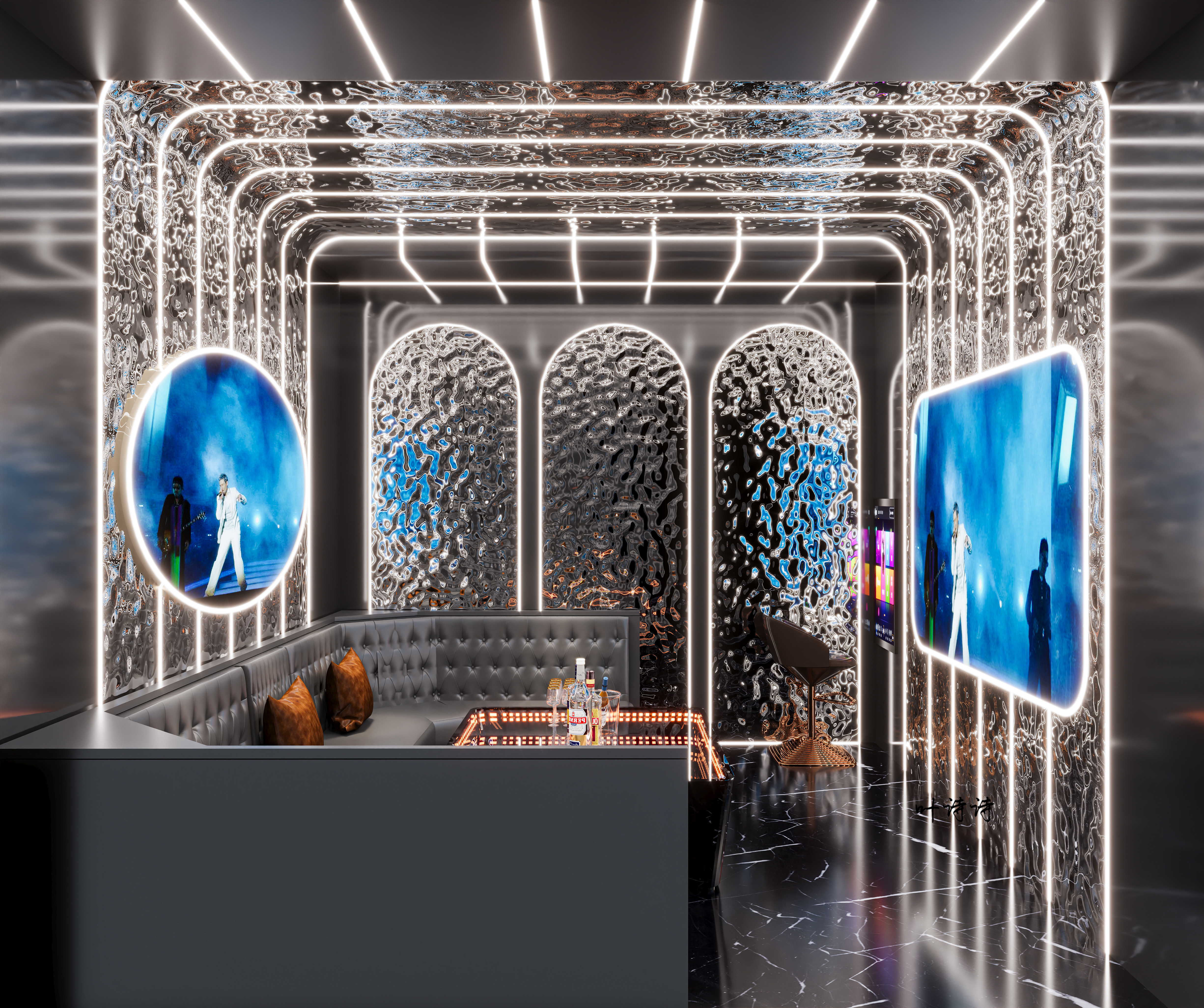 KTV设计|真的嗨到起飞-5