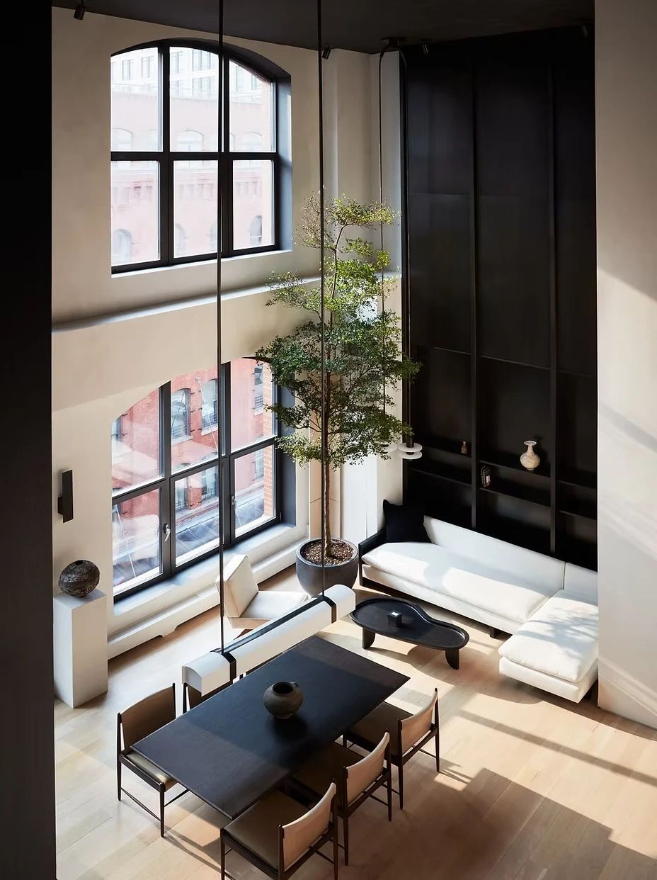 纽约Tribeca区双层挑高LOFT改造项目丨美国纽约丨Helena Clunies  Ross Design工作室-22