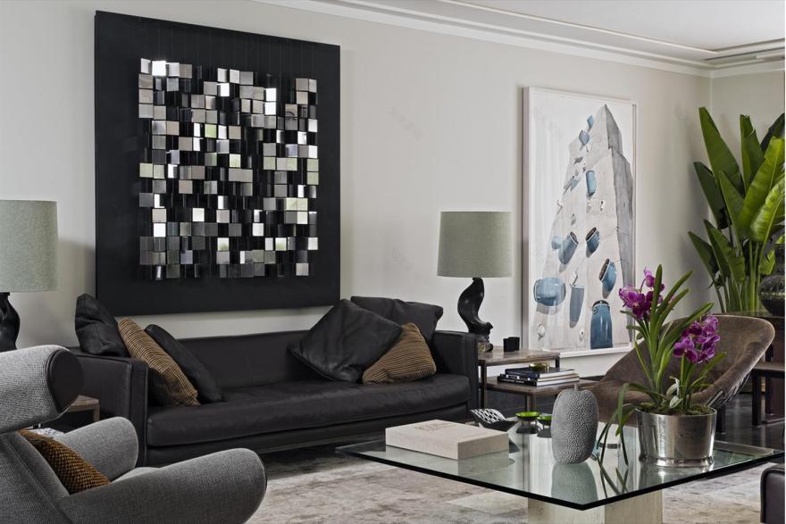 巴西 515 平米现代公寓设计-1