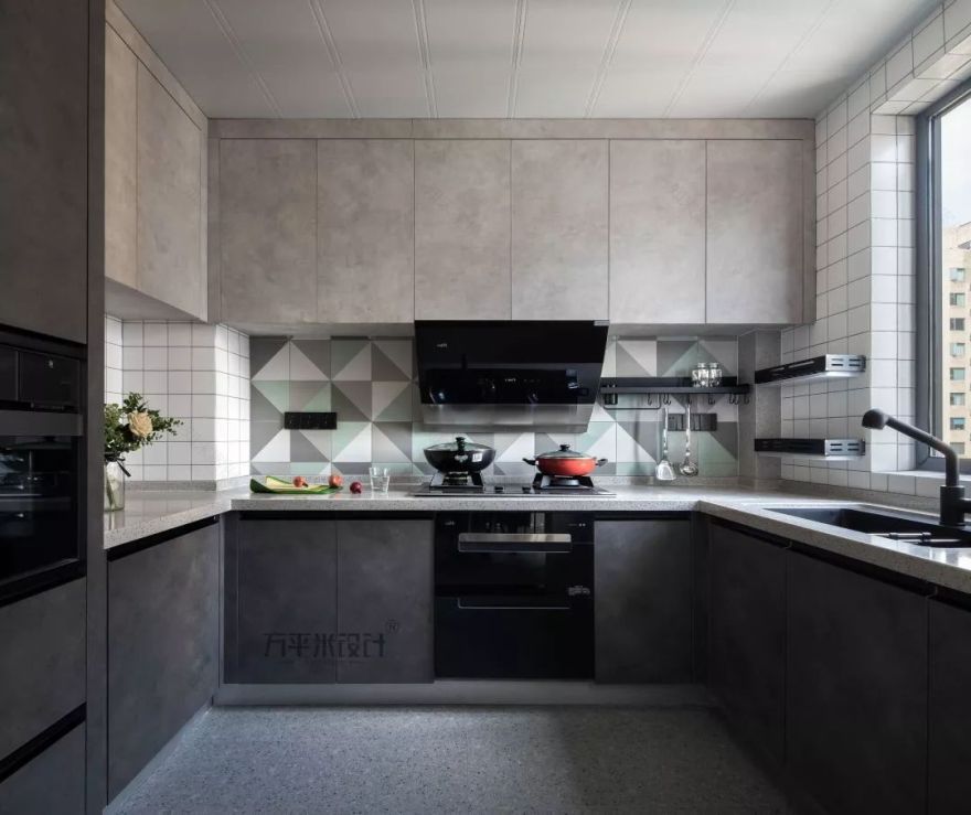 现代轻奢温馨家 | 方平米设计新作,小菠萝三口之家-51