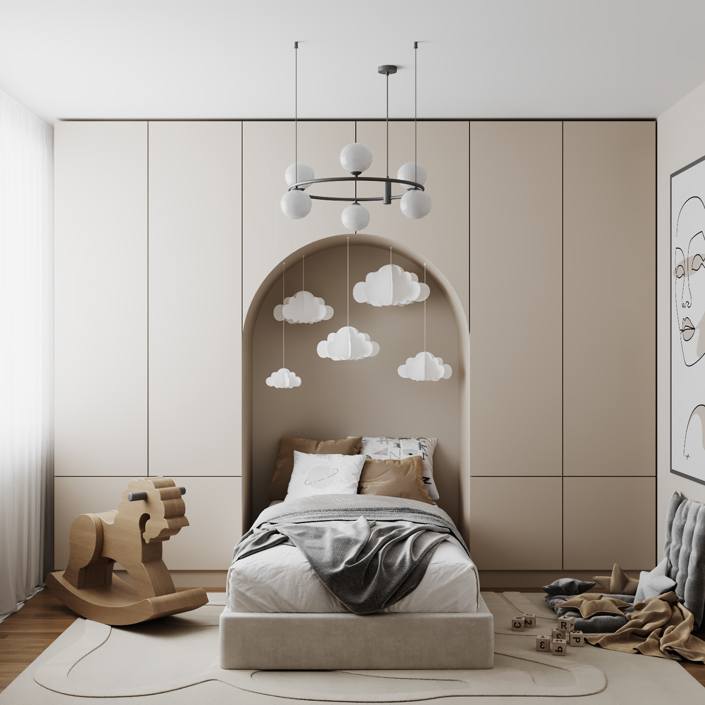 中性色系住宅丨中国-15