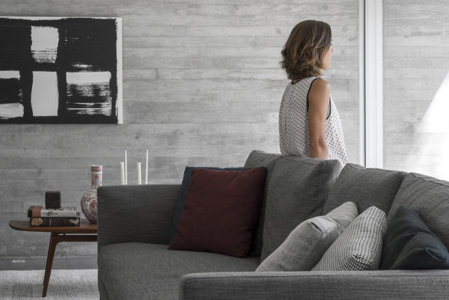 巴西 3V 住宅 | 混凝土与木质的透明对话-36