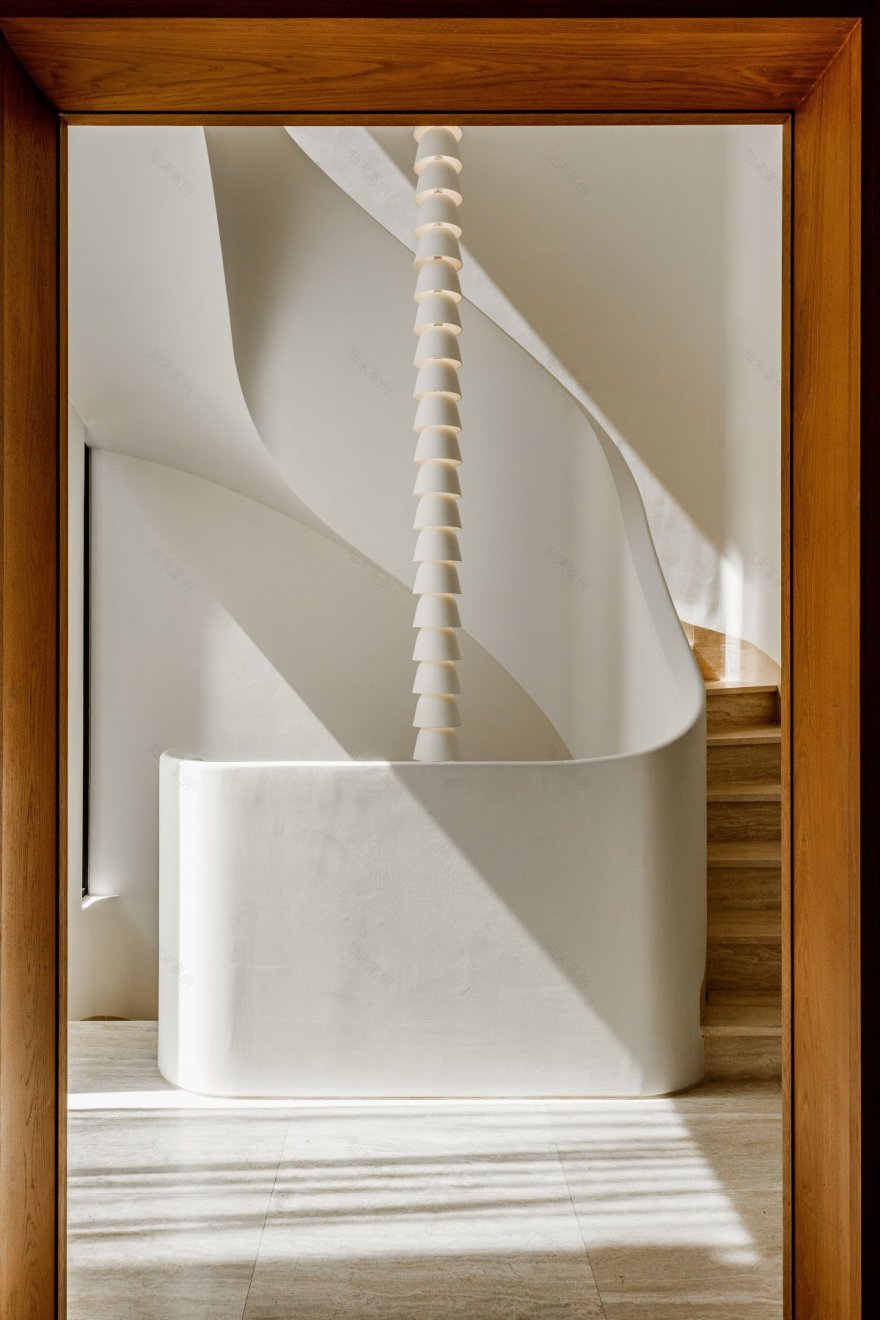 Tranquil FiveStory 住宅丨法国巴黎丨Corinne Sachot 和 Gabriel Kowalski-2