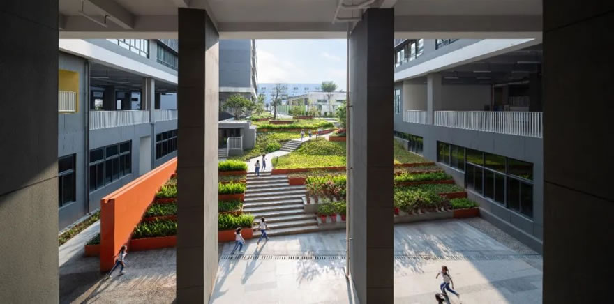 深圳市龙华区第二外国语学校丨中国深圳丨GND杰地景观-55