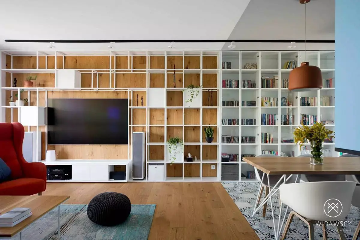 波兰 Dąbrowa Górnicza 欢乐现代公寓设计-4