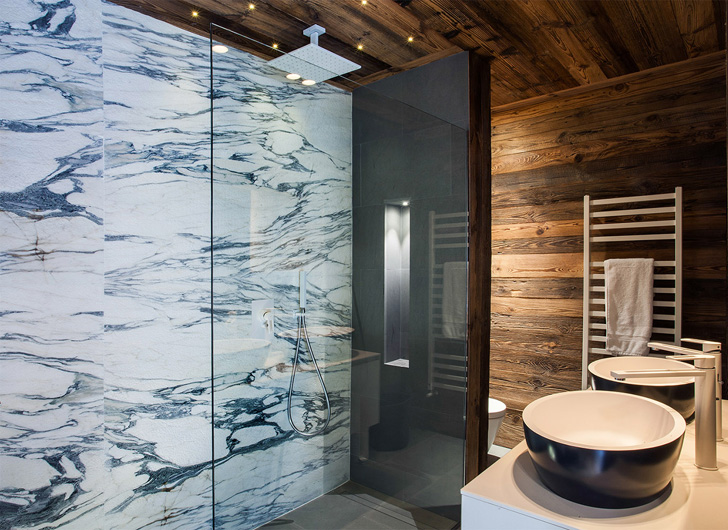 Megeve Refuge 打造现代阿尔卑斯山居-7