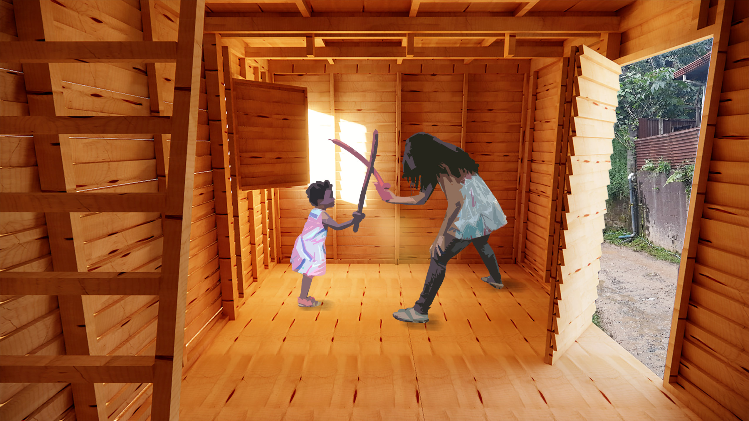 两层应急房屋丨哥斯达黎加丨TECHO 和哥斯达黎加技术研究所-10