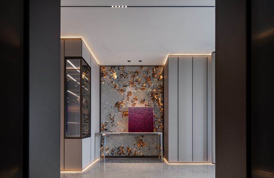 魔都陆家嘴 420㎡艺术大平层私人住宅丨中国上海丨循光空间-13