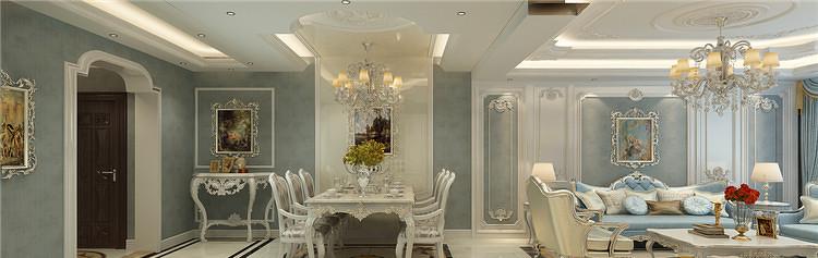 
百合装饰设计师滕飞法式风格大宅 -1