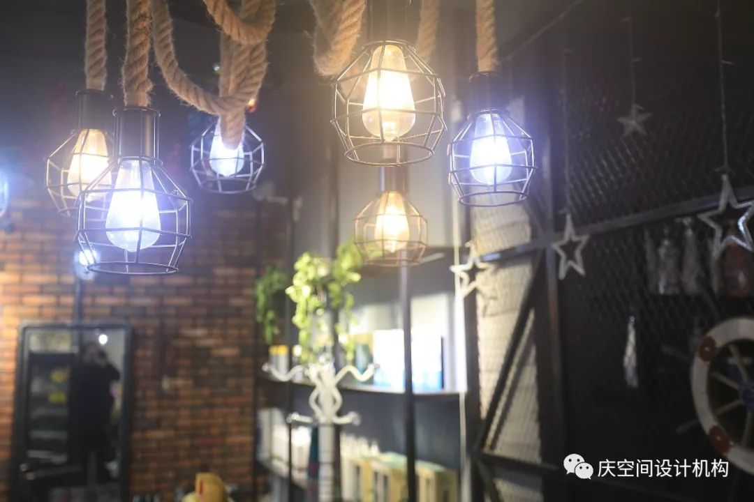 洛阳 LJ 烫染潮店,黑铁工业风的设计魅力-15