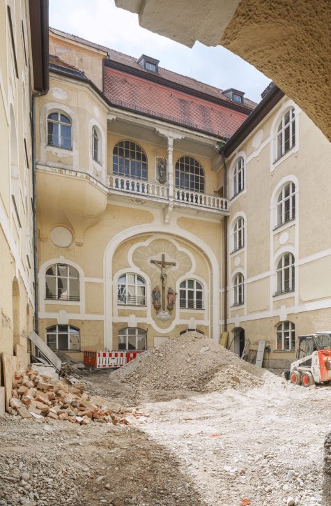 Baustelle ehemaliges Altenheim St. Martin – Hirner Riehl Architekten-7