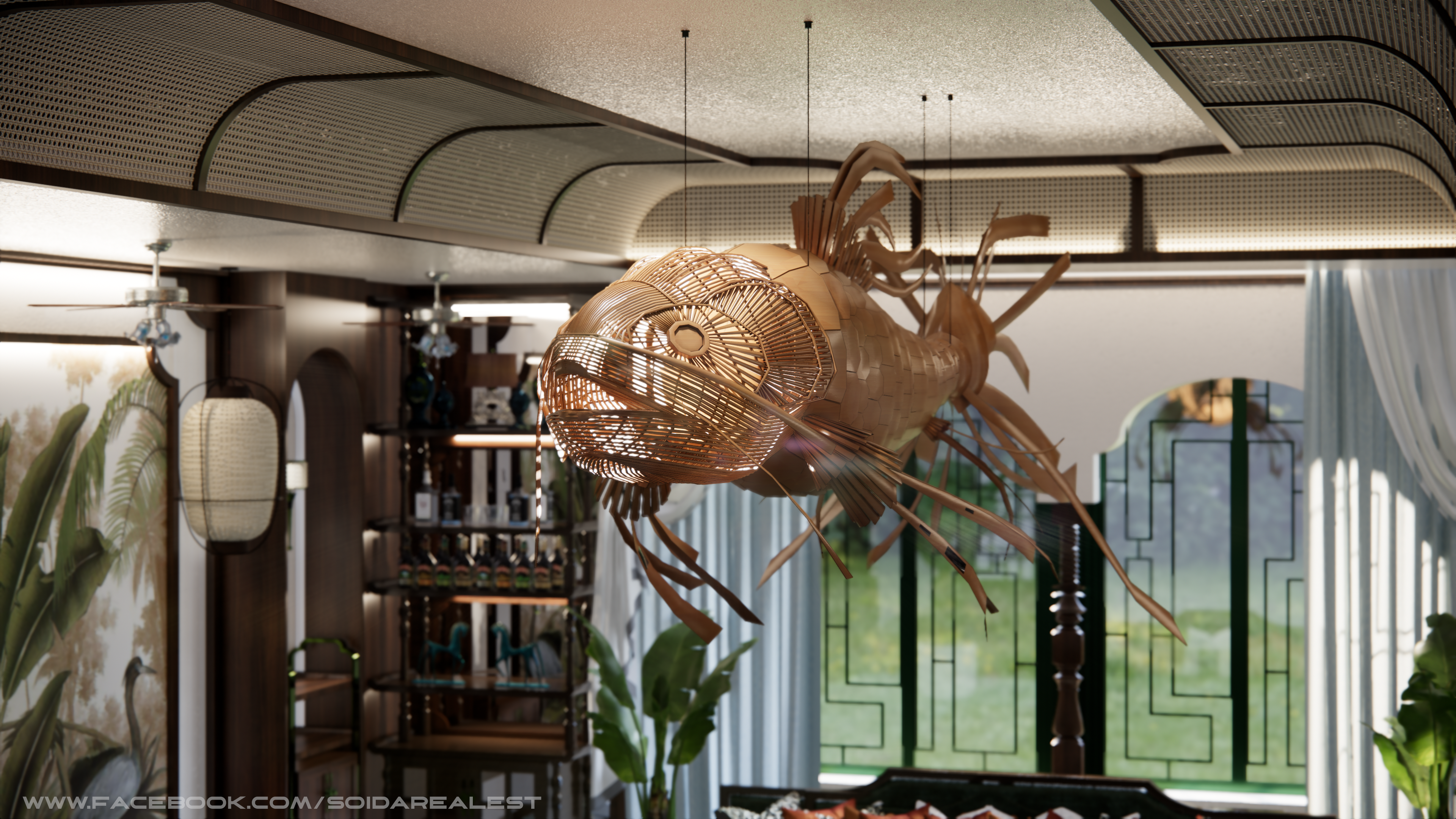 INDOCHINE ARCHITECTURAL STYLE | LIVINGROOM-16