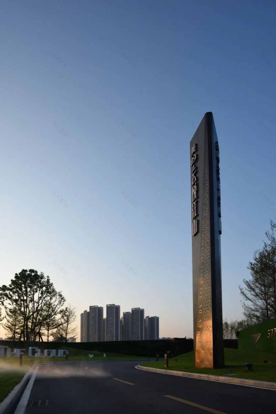 云悦江山 | 现代简约景观设计,演绎自然与艺术的融合-44