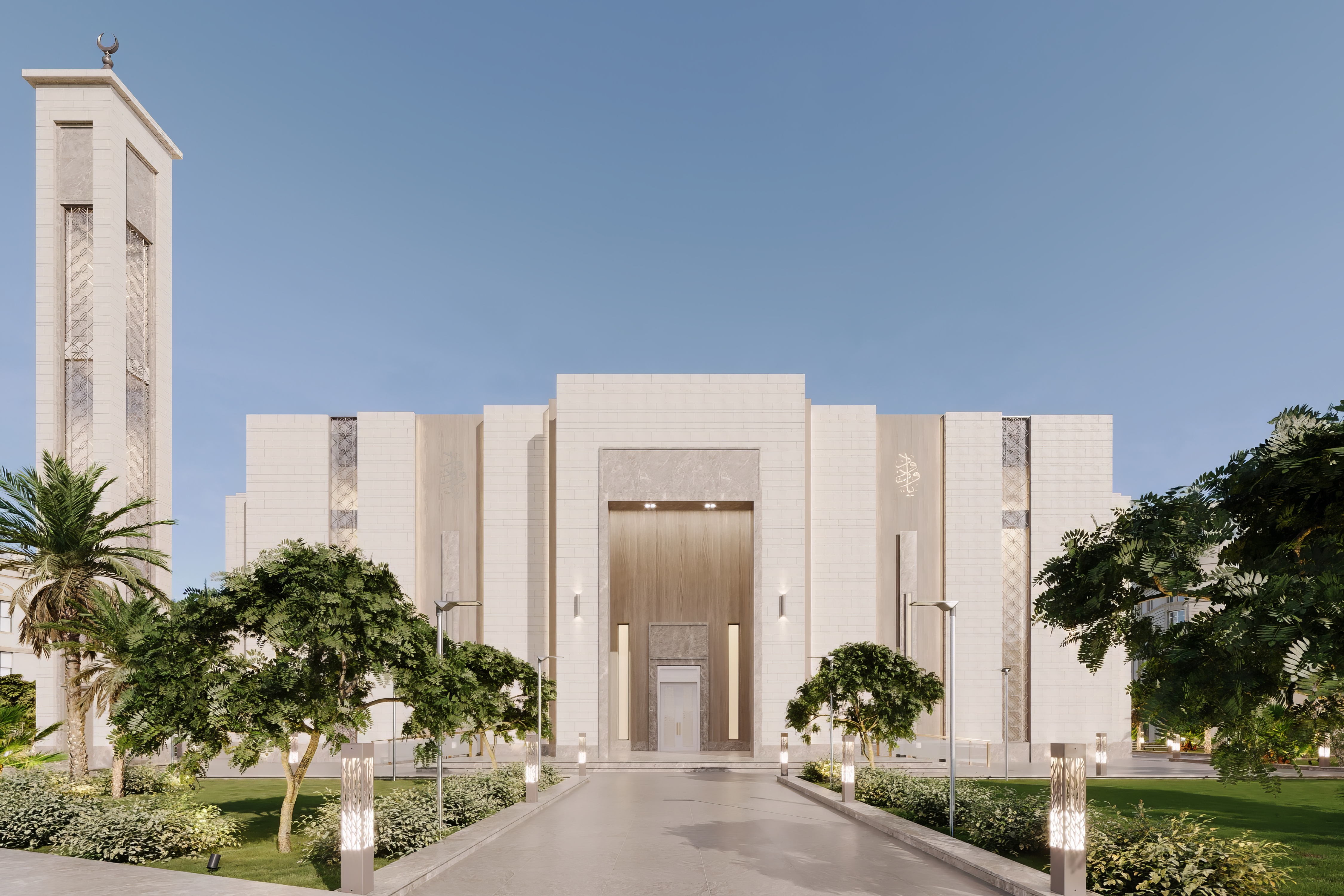 Masjed 设计（内外）丨沙特阿拉伯丨Gehauz 设计工作室,Dream Makers 工作室-3