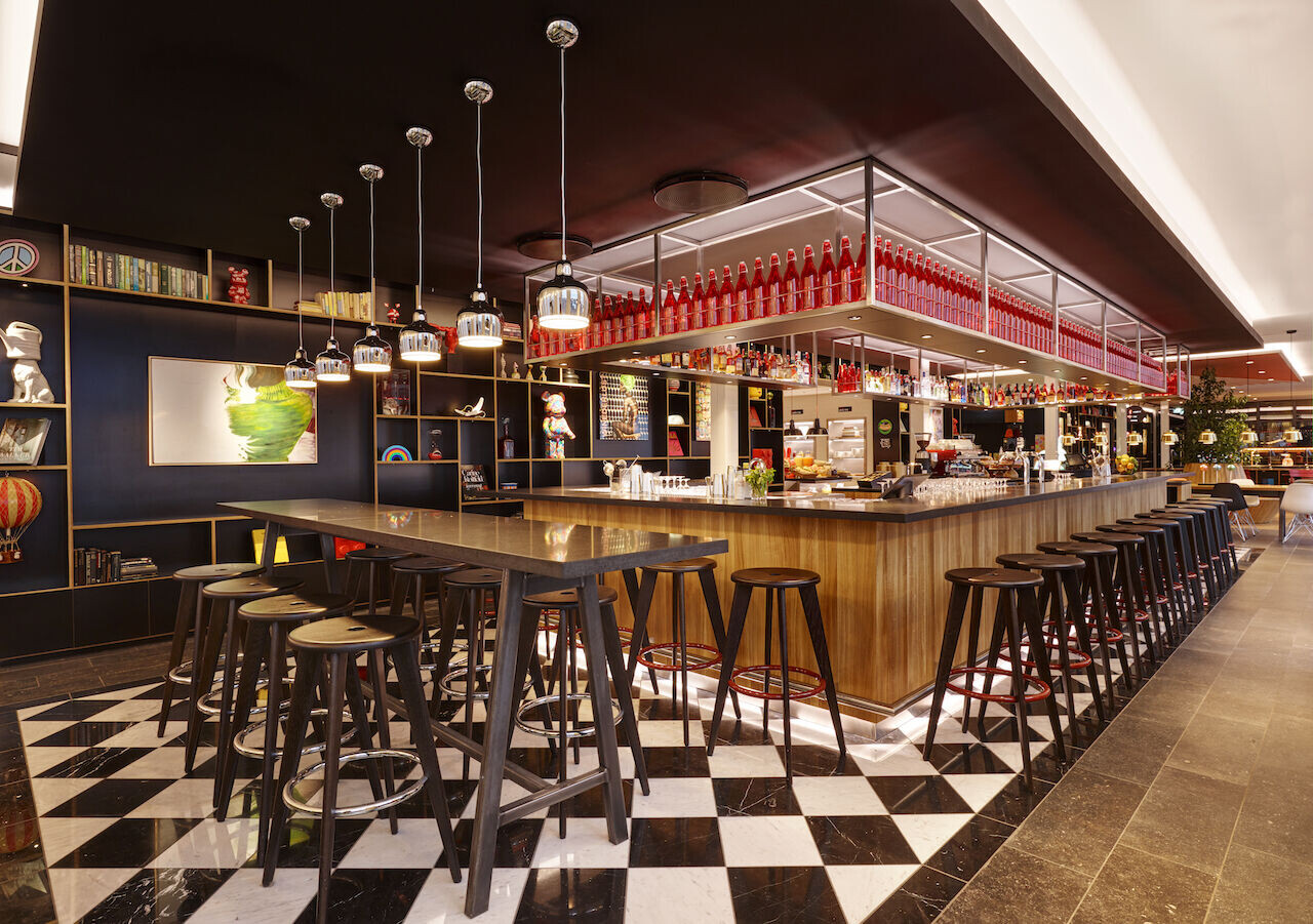 哥本哈根 citizenM 酒店,打造城市之上的天空之城-10