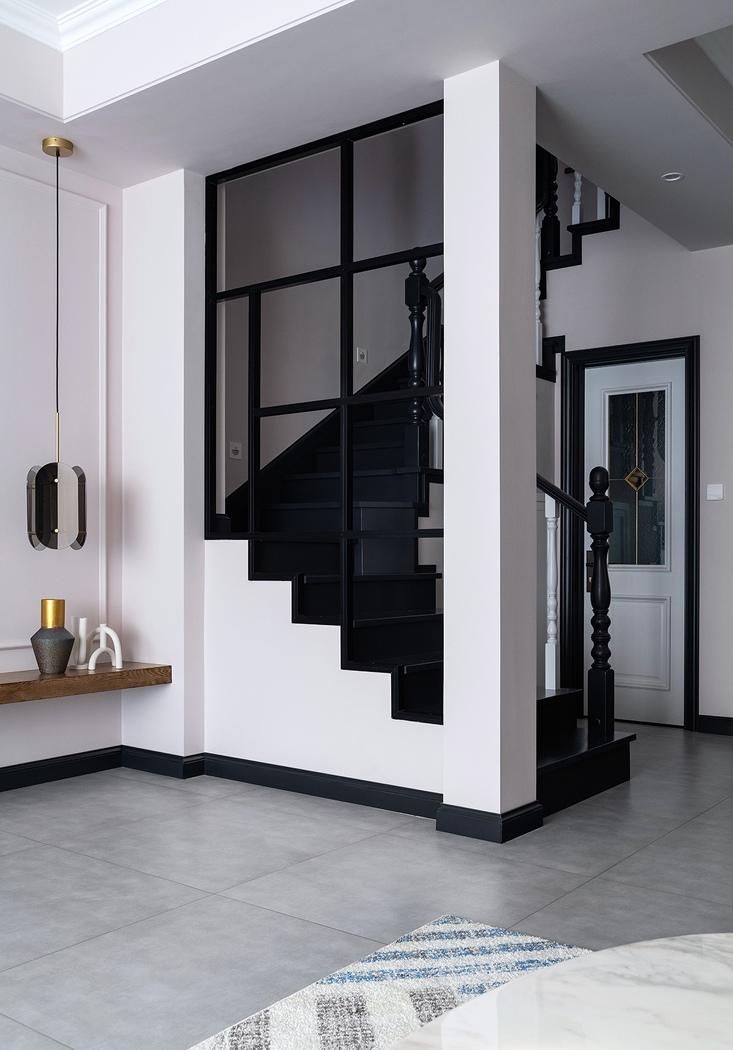 幸福格色平层设计 | 阖家欢享的温馨空间-11