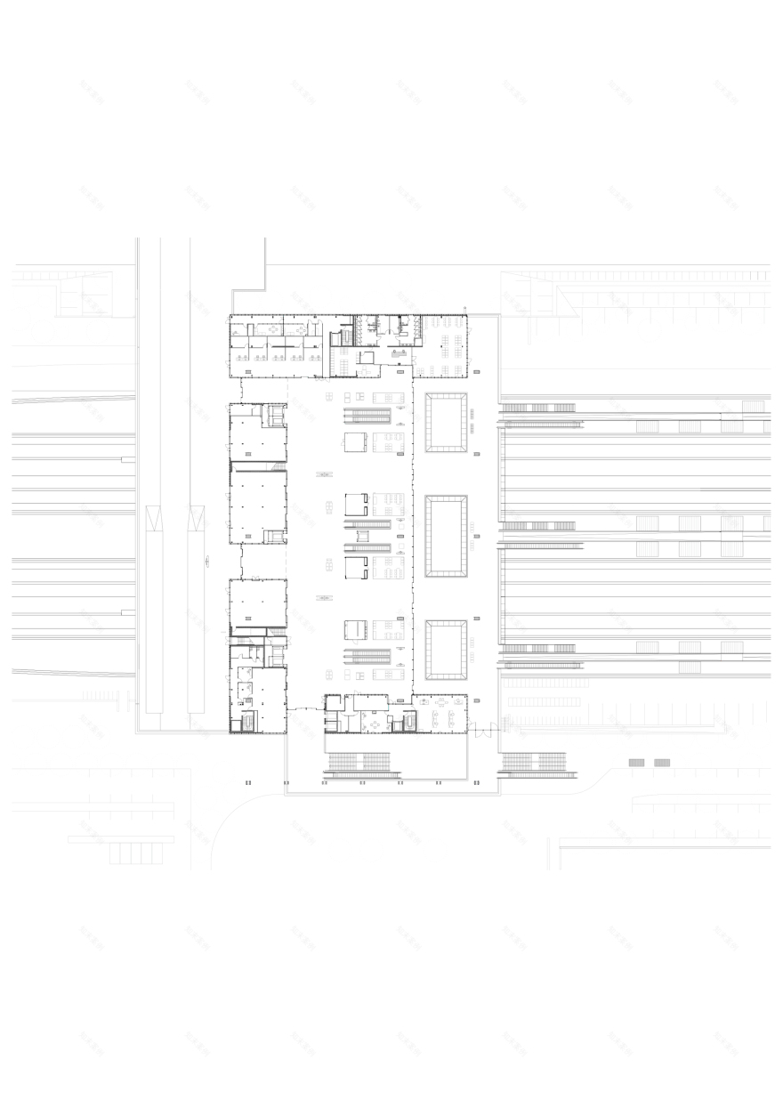 Montpellier 车站 | 光影艺术的极致呈现-7