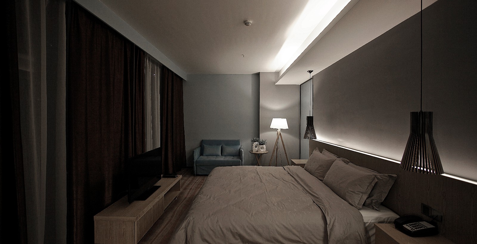 F Hotel 温馨混搭空间-19