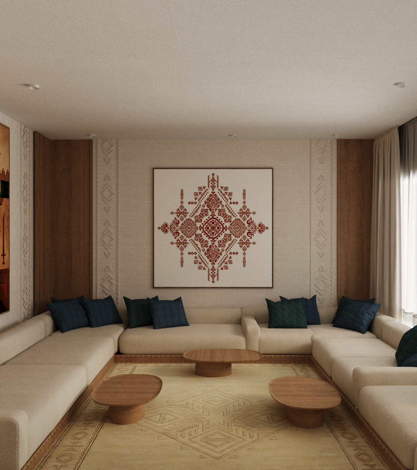 SALMANI MAJLIS室内设计丨沙特阿拉伯丨未明确提及,可能与HANDAZIA GROUP有关-7