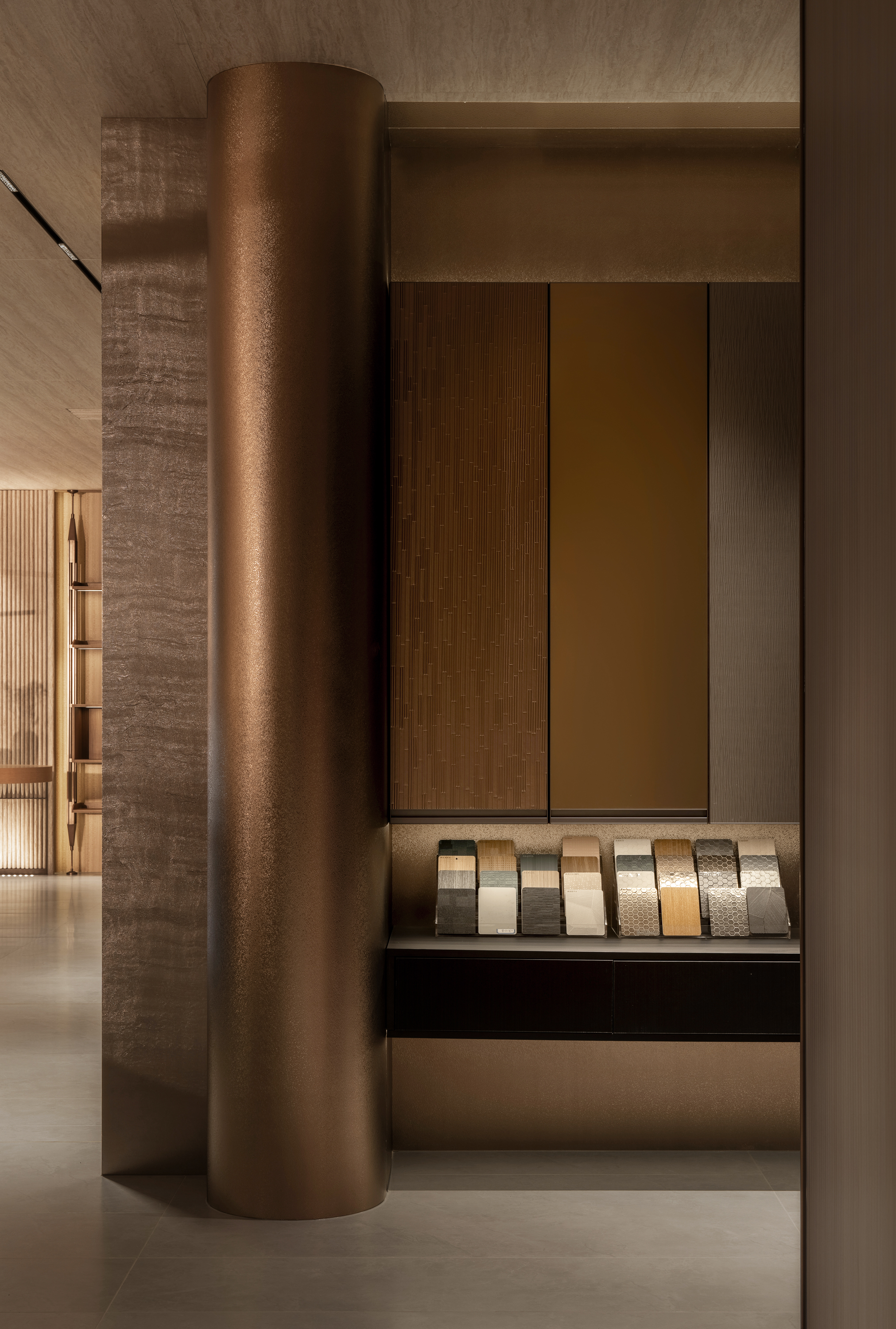 沈阳绿萝复合板艺术展厅丨中国沈阳丨QI'S建筑设计师事务所-21