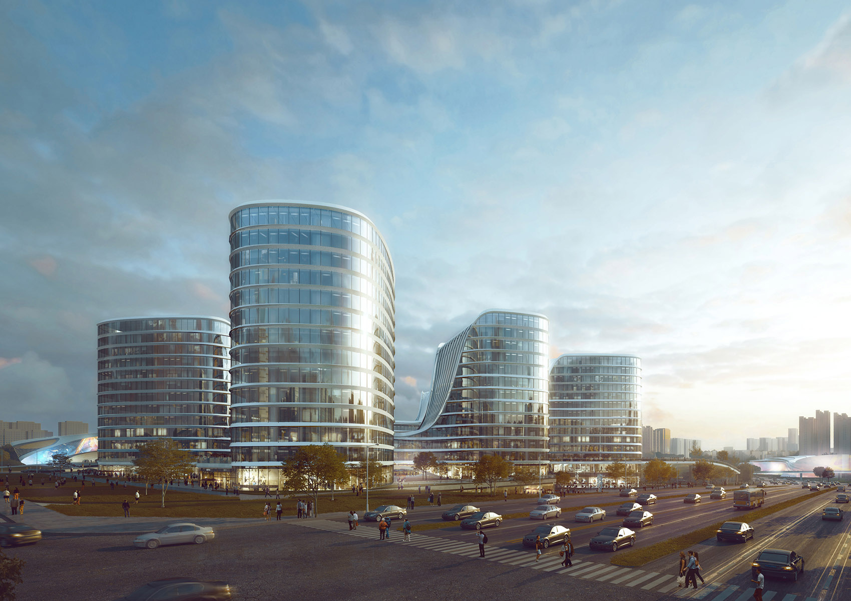 曲江竞技中心丨中国西安丨Aedas-40