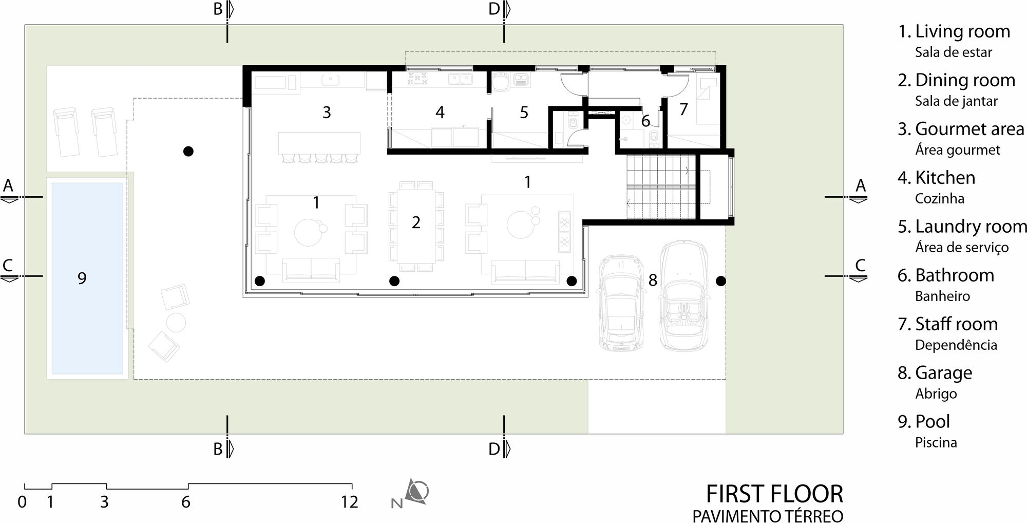 拉各斯公园 401 号房屋丨巴西丨BRZL | Brazil Arquitetos-14