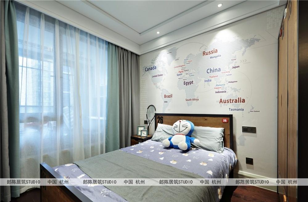 望湖别居 | 蓝调新中式,生活情调与自然气息完美融合-27