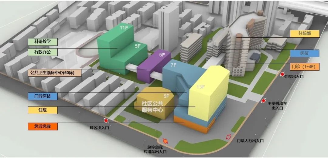 上海市静安区区域医疗中心改扩建工程丨中国上海丨同济设计集团同励建筑设计院-18