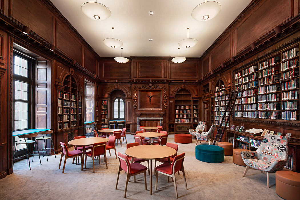 Convent of the Sacred Heart Library: Restoring Historic Charm-1