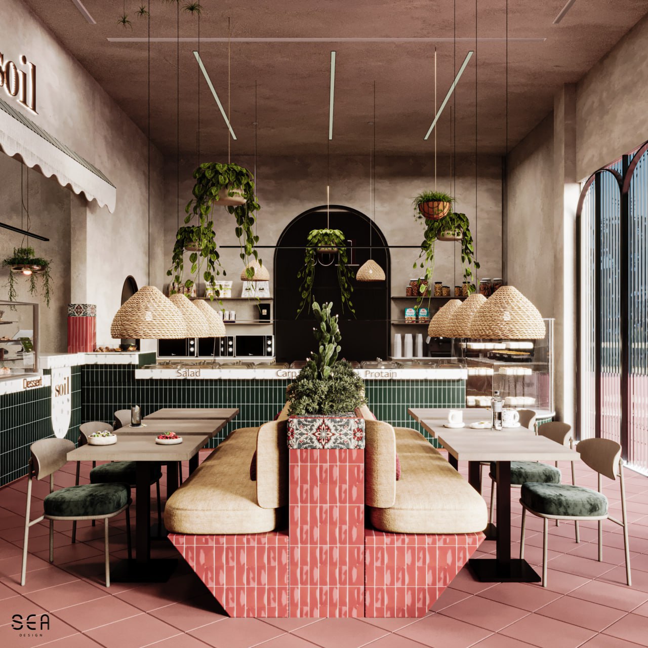 SOIL restaurant in JEDDAH 甜品店-9