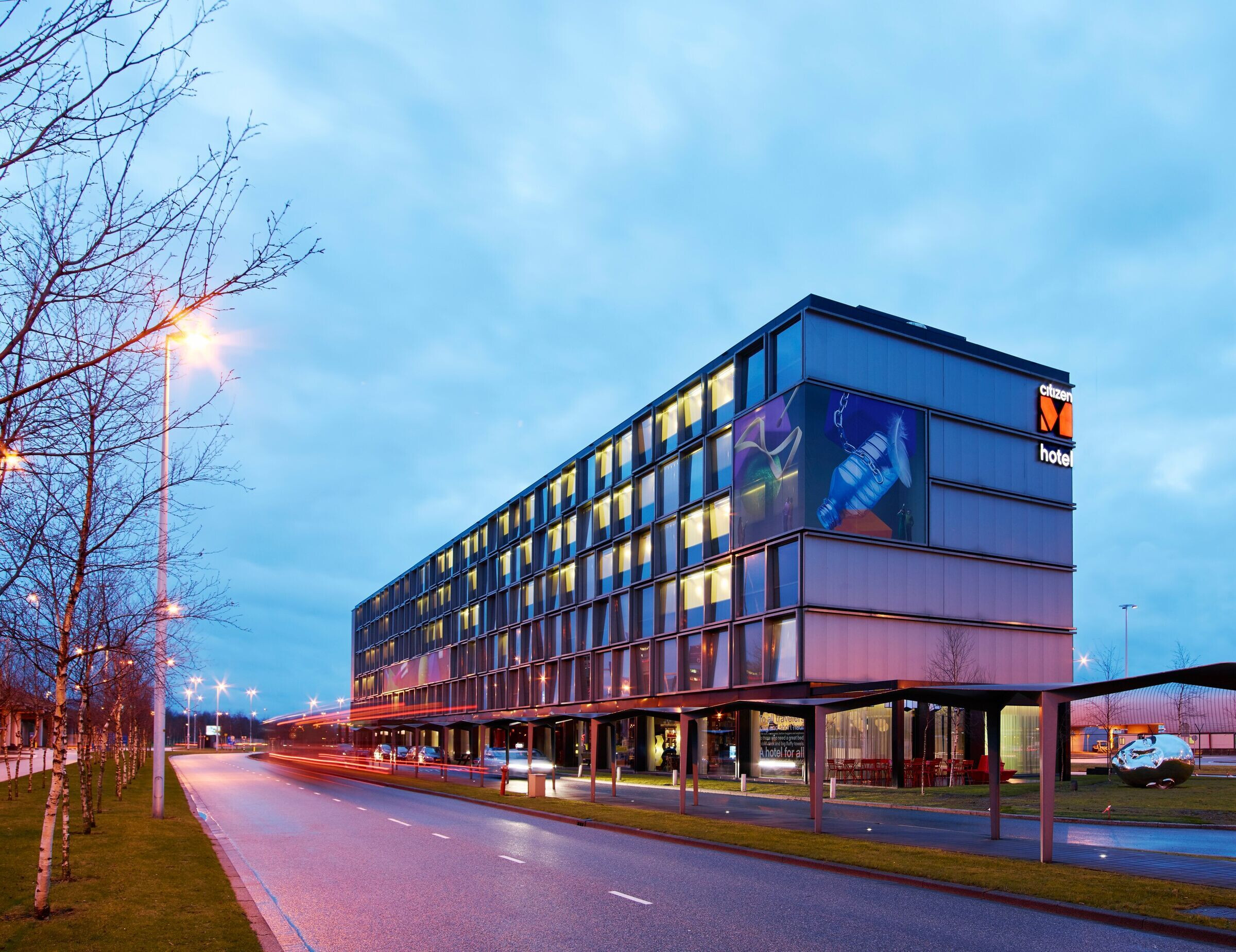 citizenM Schiphol 机场酒店扩建-25