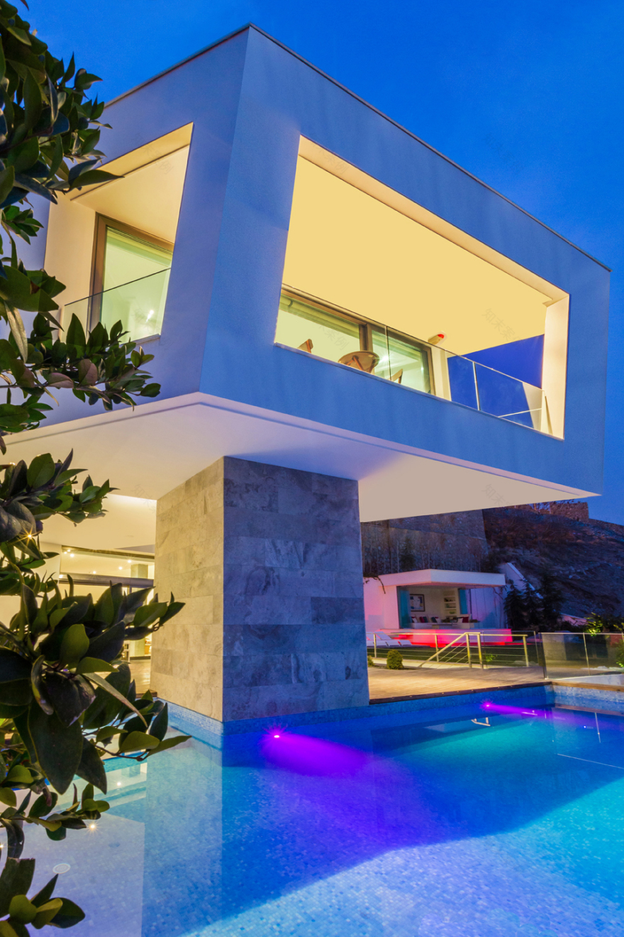 伊朗拉瓦桑别墅 | 融入地形的私人住宅-12