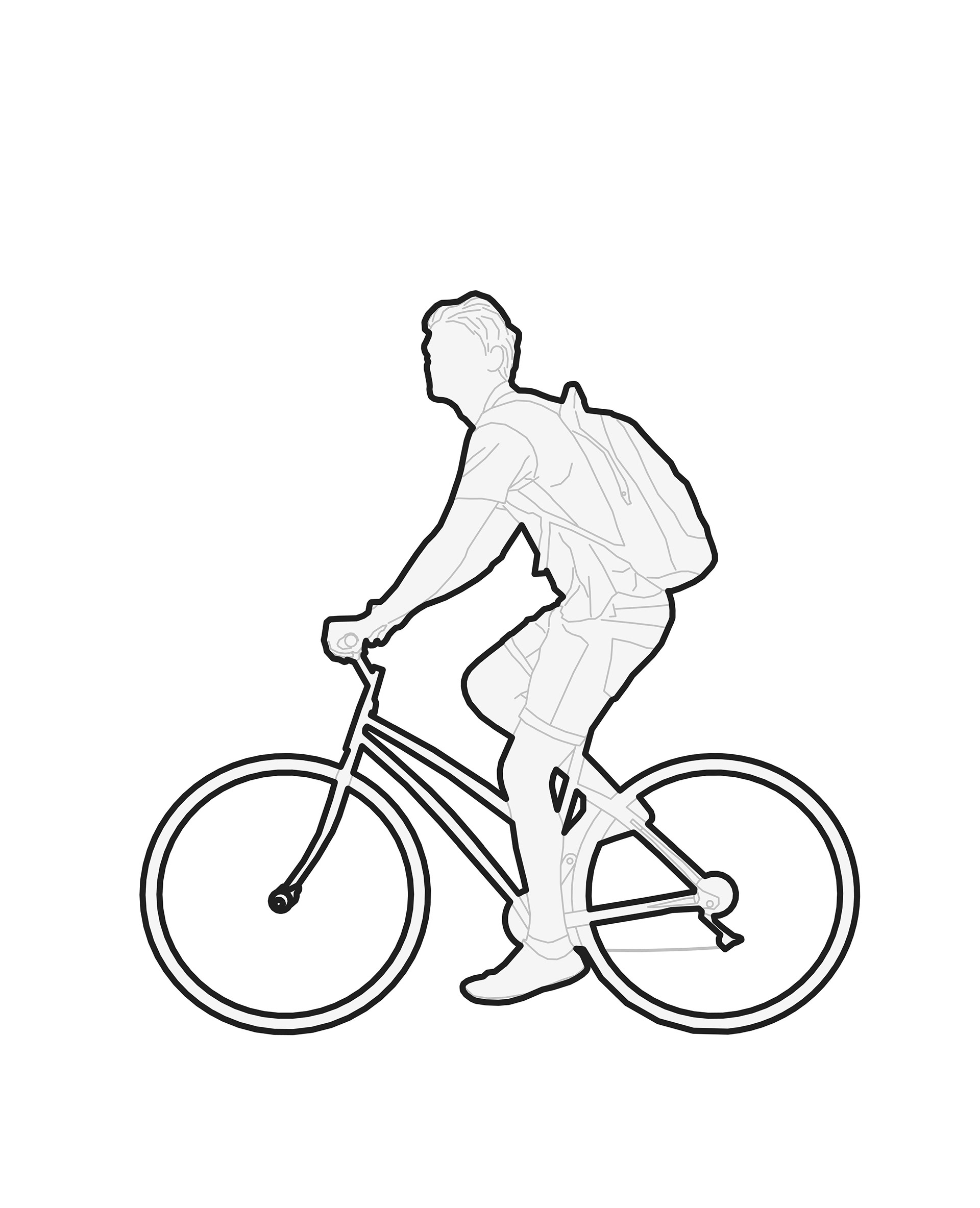 Revit人物轮廓族集-27