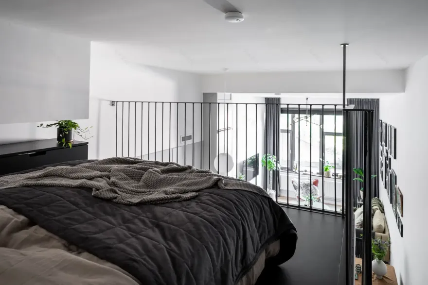 瑞典 35m2 精致一居,空间利用典范-9