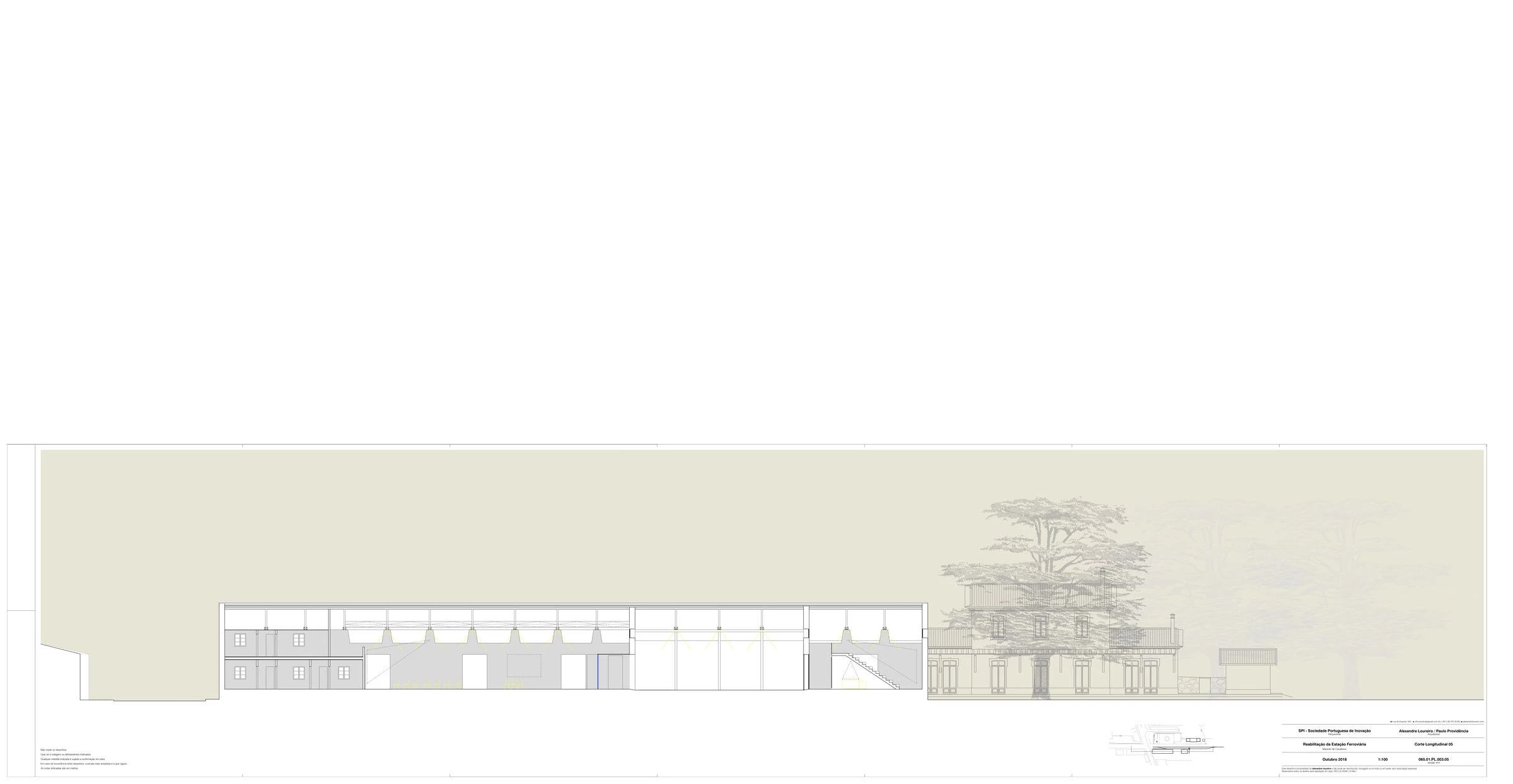 Macedo de Cavaleiros 火车站改造丨葡萄牙丨a*l alexandre loureiro arquitectos-19