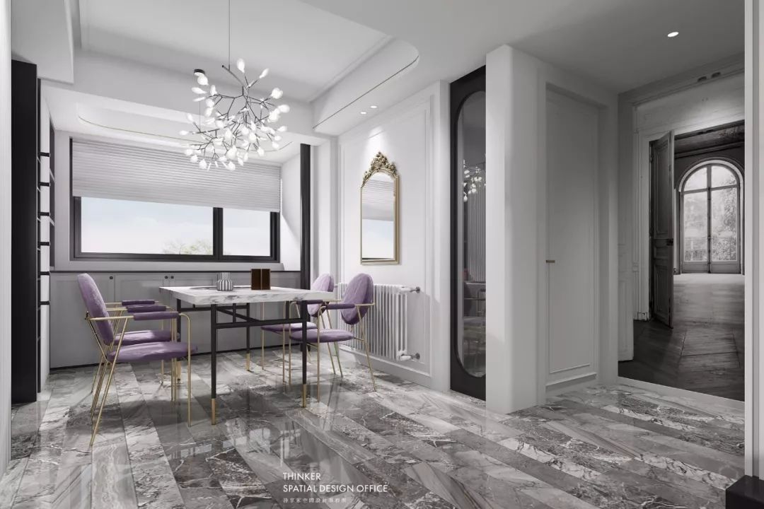 东湖城轻奢混搭风,极简中见古典雅致-37