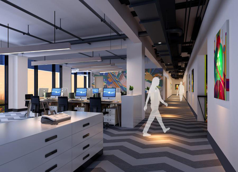 创意无限创客空间设计案例效果图-16