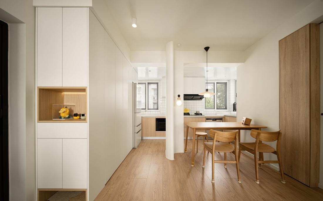 原木风日式住宅设计丨中国普陀-7