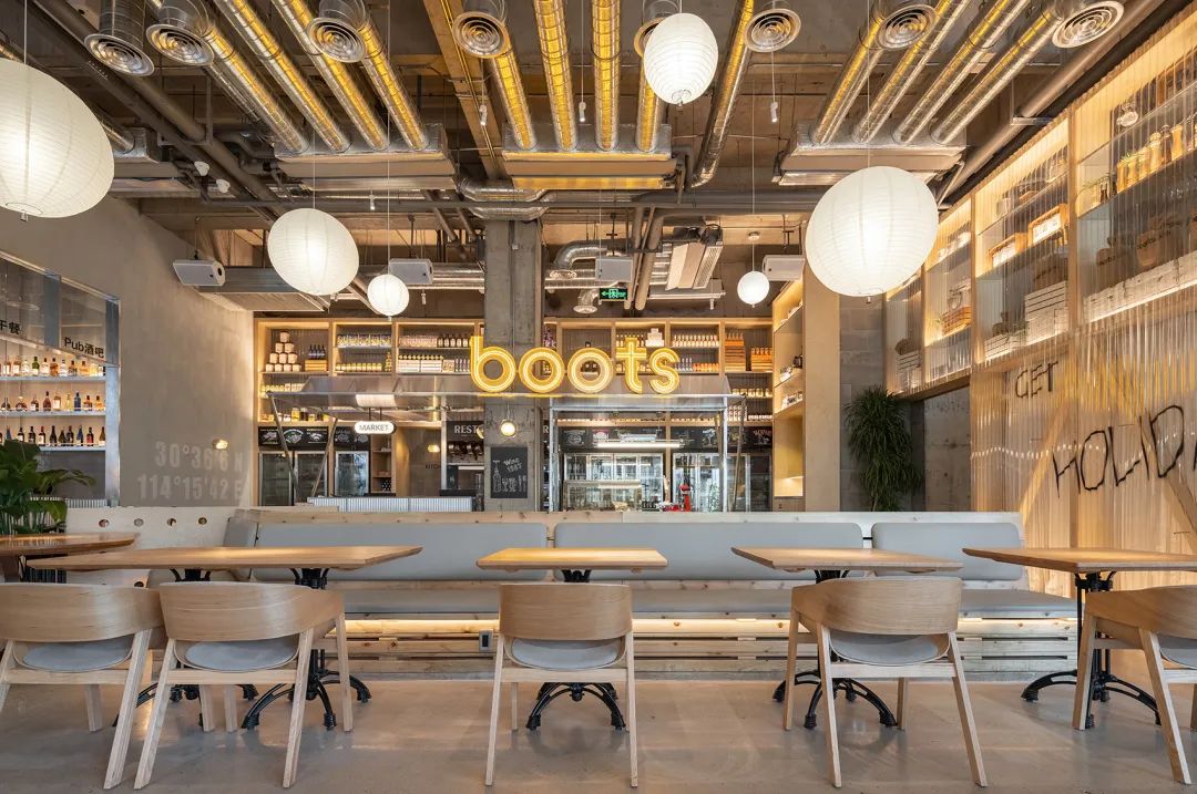 The boots 泥靴餐厅丨中国武汉丨武汉朴开十向设计事务所-1