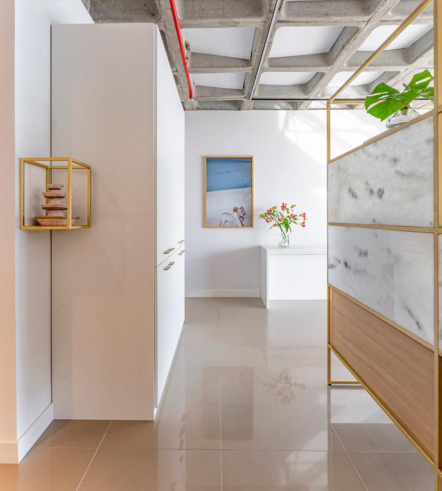 巴西 40 平米办公室设计，巧妙融入风水元素-2