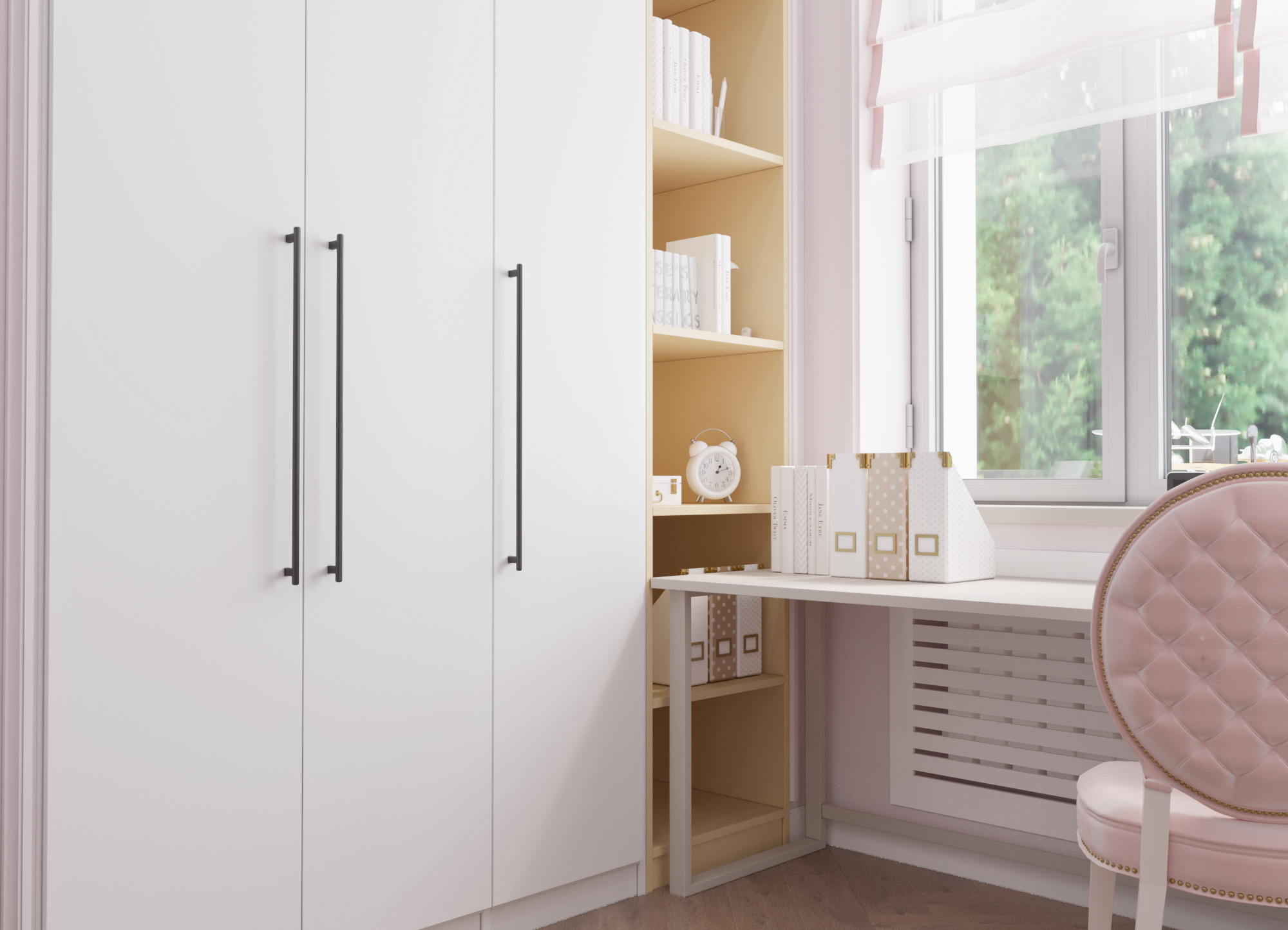 design project of a children's room for a girl-8