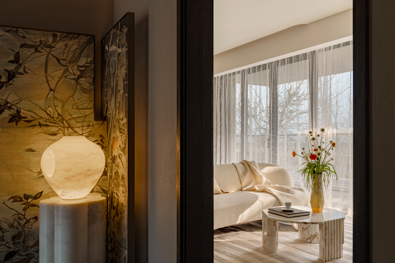 东方湖居，栖心云庐丨春山秋水-14