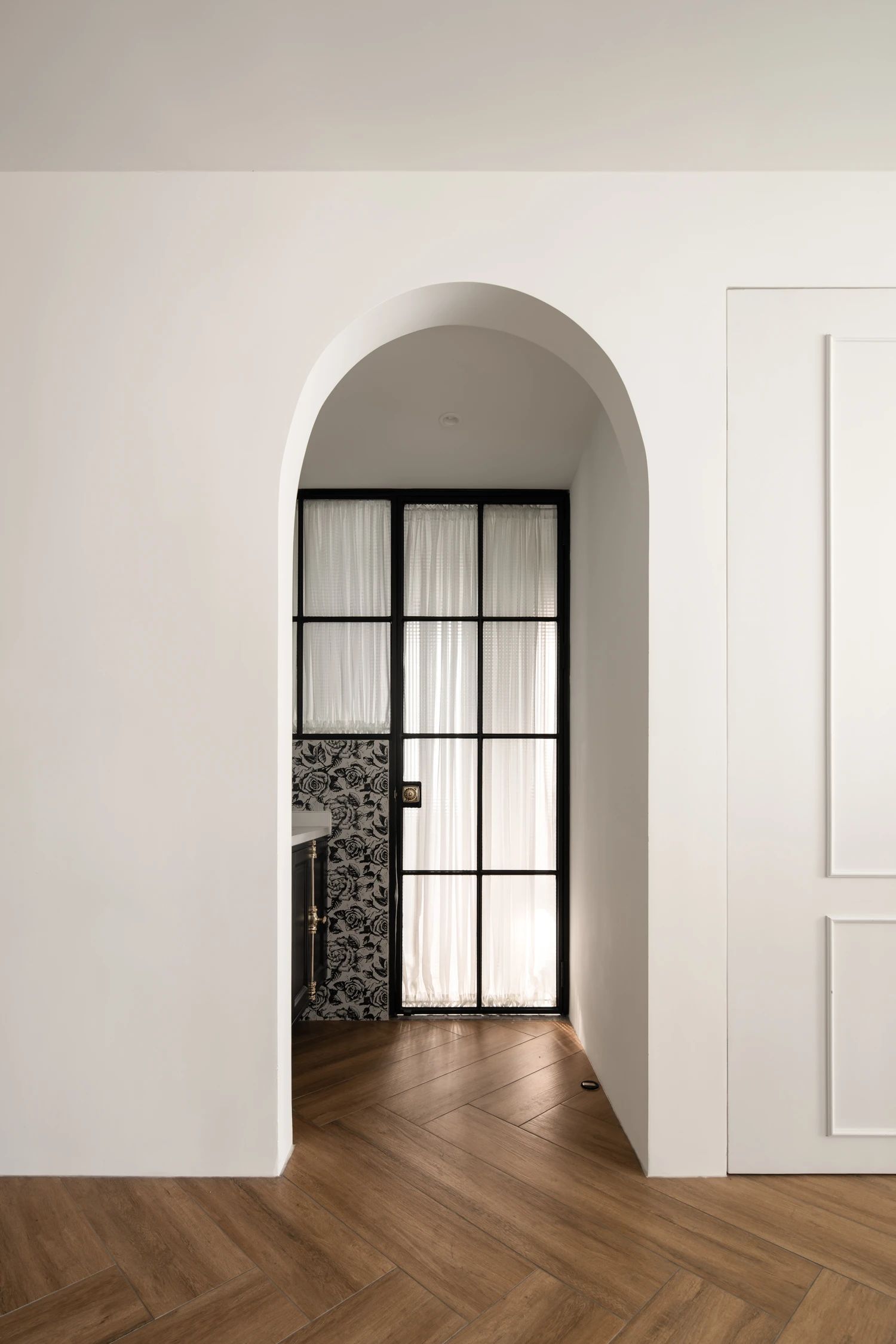 奶白轻法式住宅设计丨中国杭州丨文青设计-67