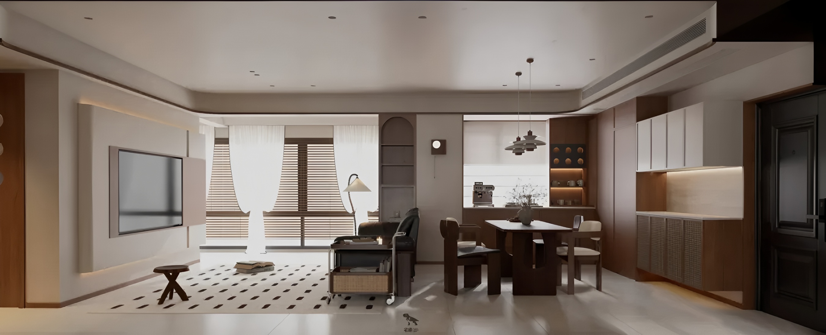 四川内江121 m²未来方舟丨中国内江丨宅南空间设计事务所-11