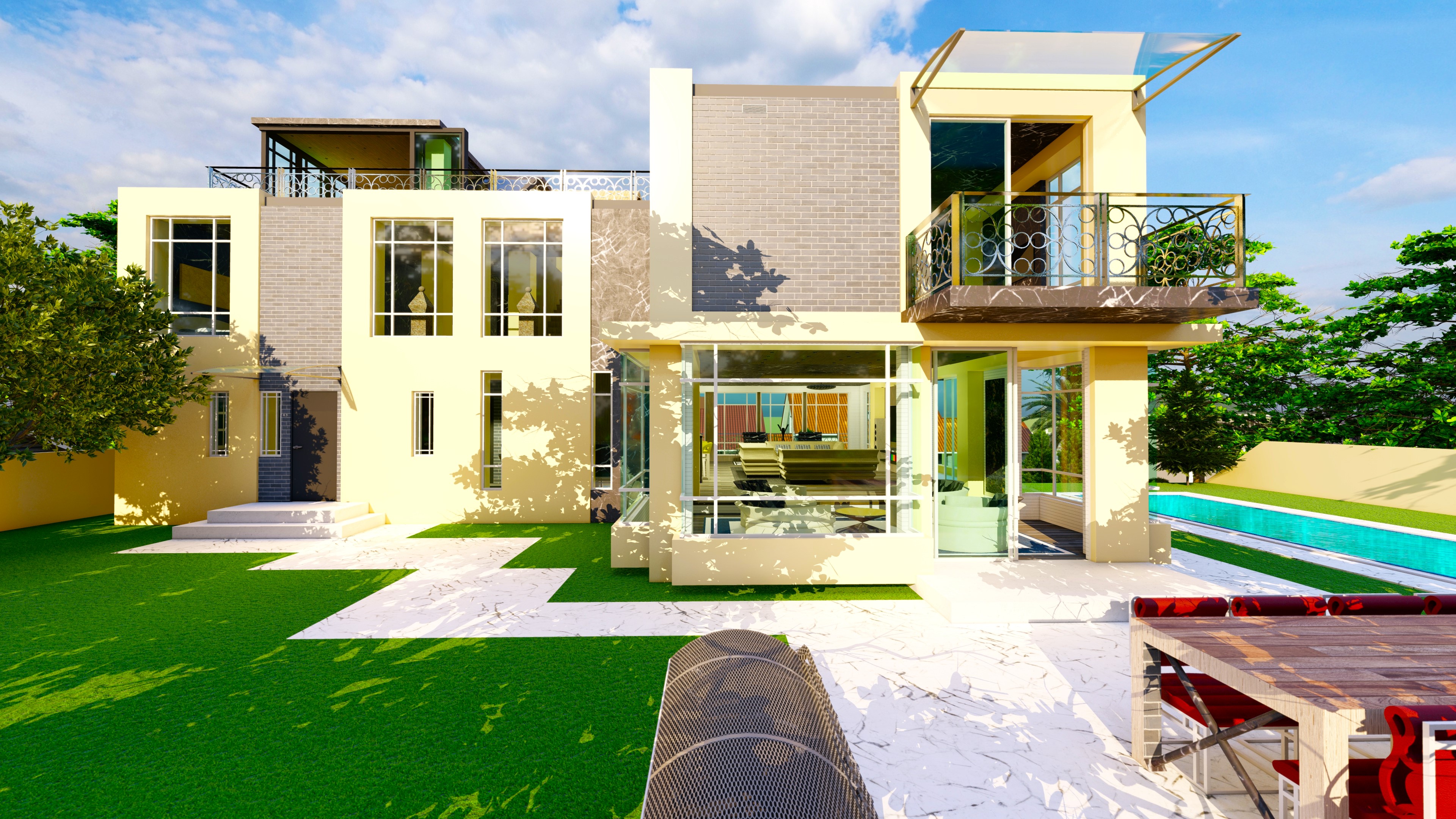 Modern House Interior and Exterior design-3