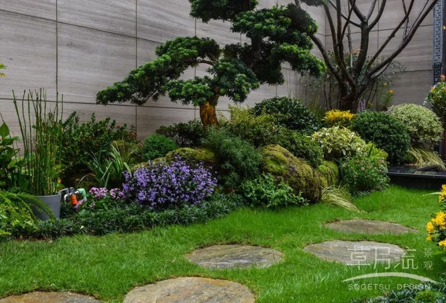 小空间庭院景观设计丨草月流景观-34