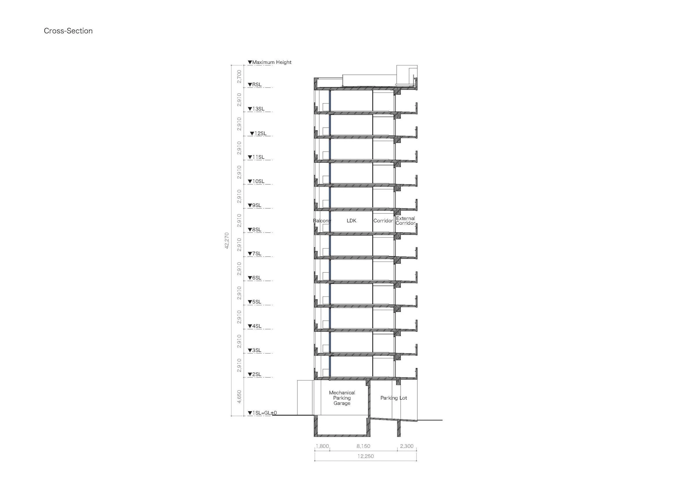 福冈的单色丨日本福冈丨SAKO Architects-46